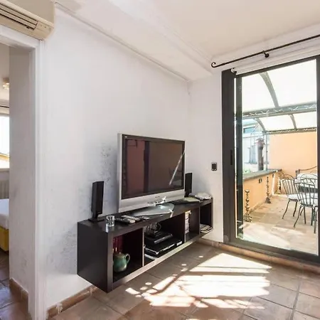 公寓 Panoramic Terrace Trastevere *