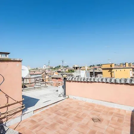 Panoramic Terrace Trastevere Róma