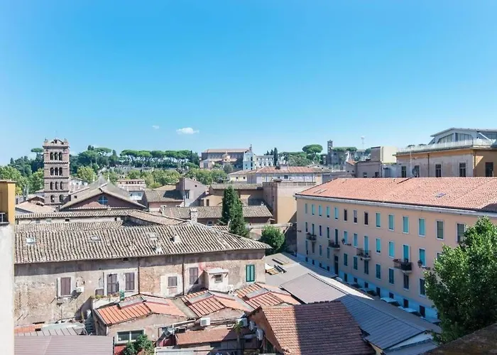 Panoramic Terrace Trastevere Apartamento
