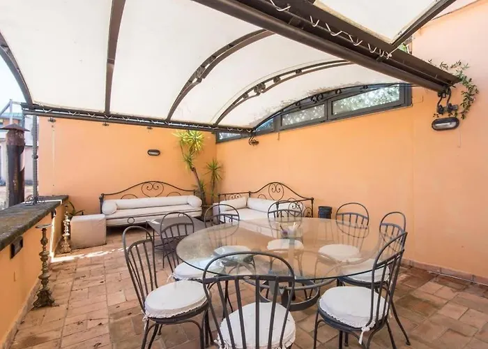 Panoramic Terrace Trastevere Roma